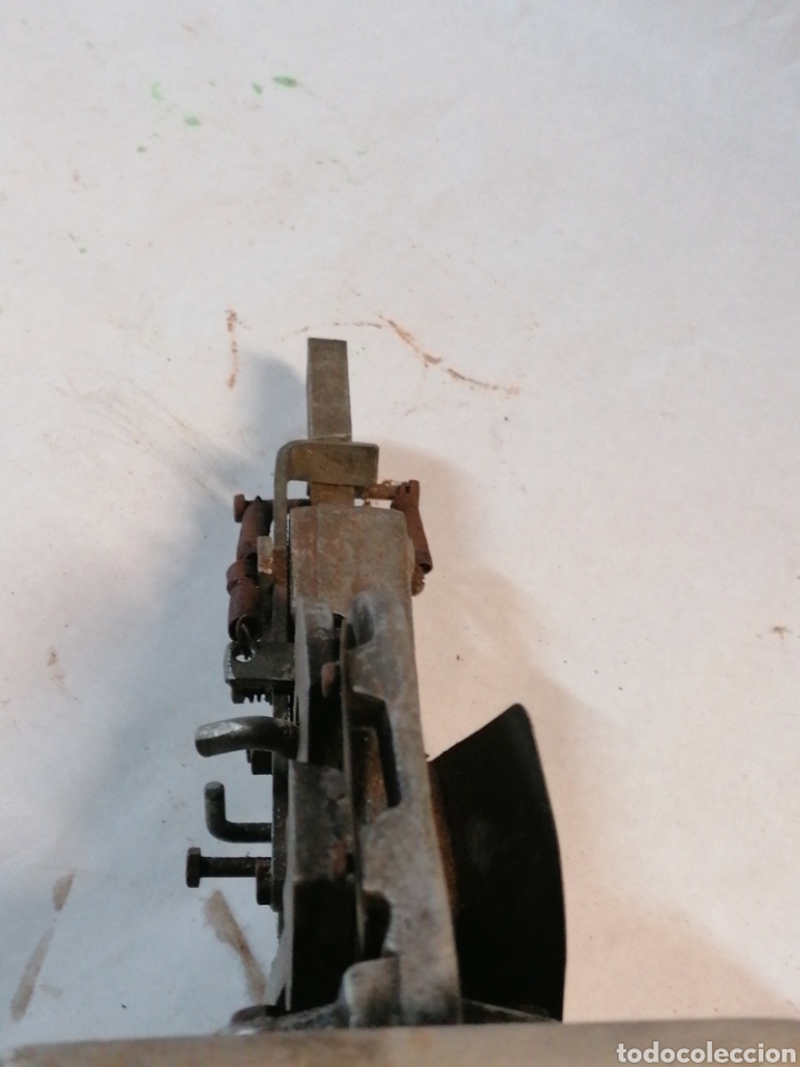 Coleccionismo deportivo: Cerradura antiguo billar - Foto 5