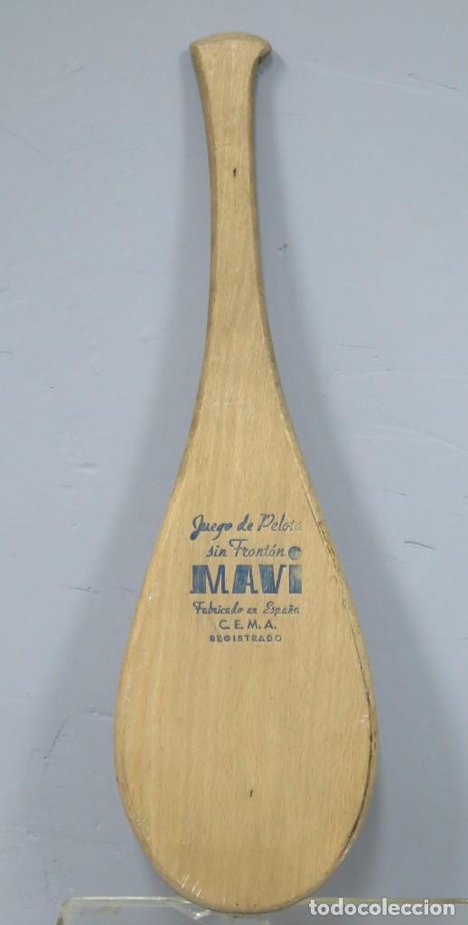 Coleccionismo deportivo: PALA DE FRONTON. MAVI - Foto 1