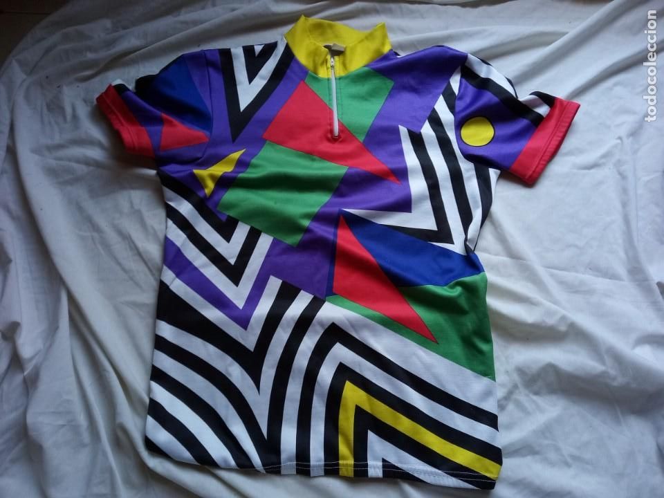 Coleccionismo deportivo: Maillot ciclismo a&ntilde;os 90 52 CMS axilas