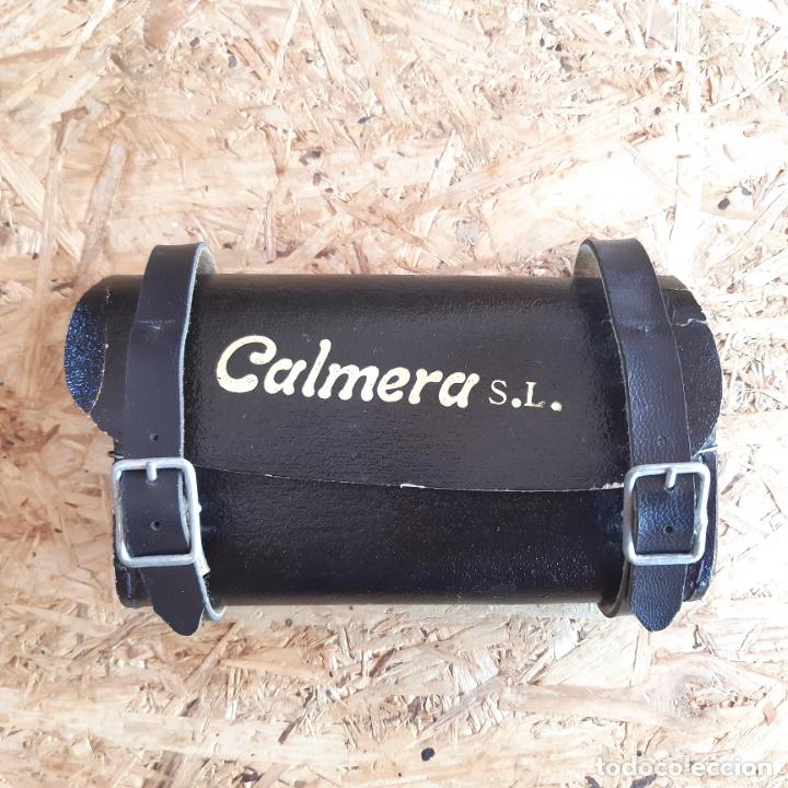 Coleccionismo deportivo: Cartera CALMERA para colgar del sill&iacute;n. - Foto 1