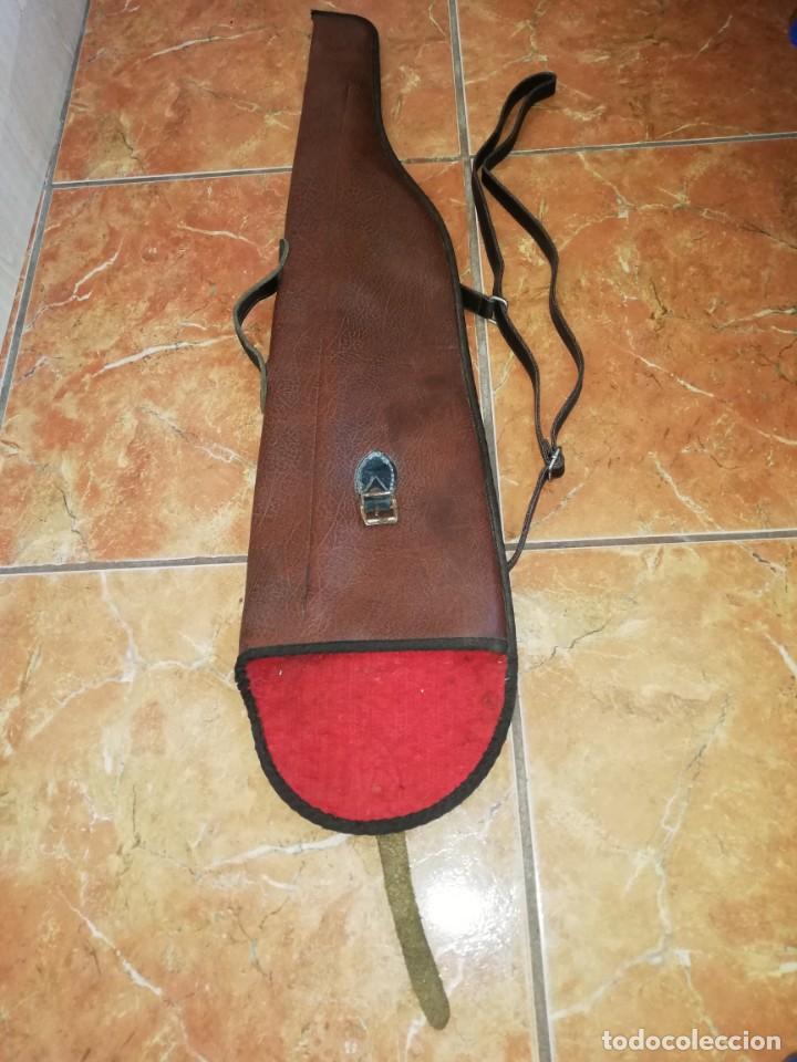 Coleccionismo deportivo: Funda para escopeta de caza - Foto 1