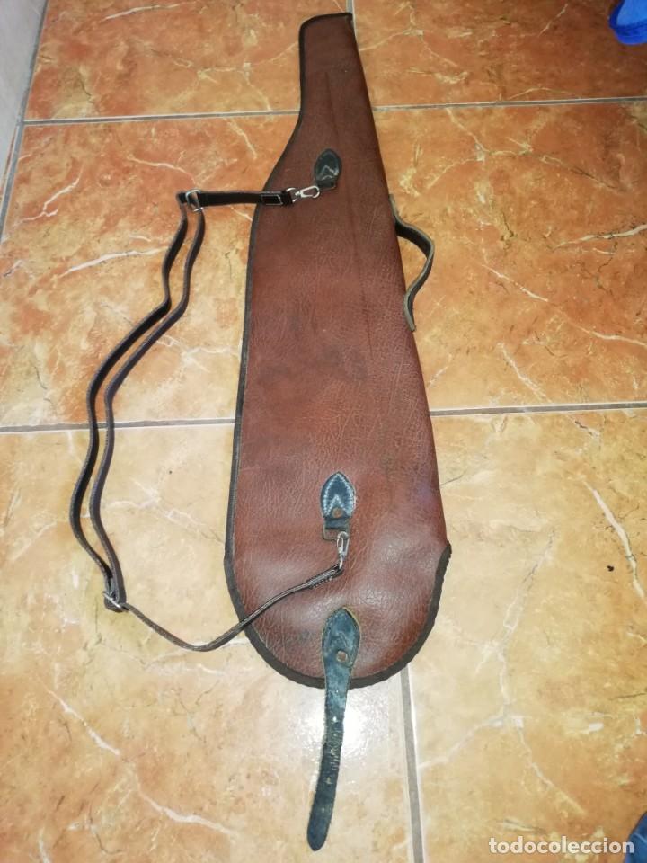 Coleccionismo deportivo: Funda para escopeta de caza - Foto 8