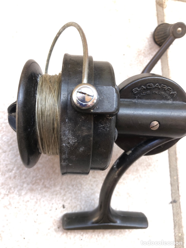 Coleccionismo deportivo: CARRETE DE PESCA SAGARRA JUNIOR. funcionando - Foto 6