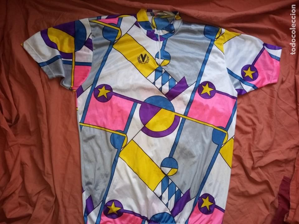 Coleccionismo deportivo: Maillot vintage ciclismo Vestisport. 55 cms axilas
