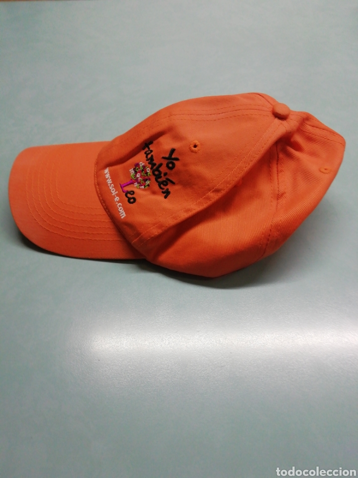 Coleccionismo deportivo: Gorra YO TAMBI&Eacute;N LEO - Foto 2