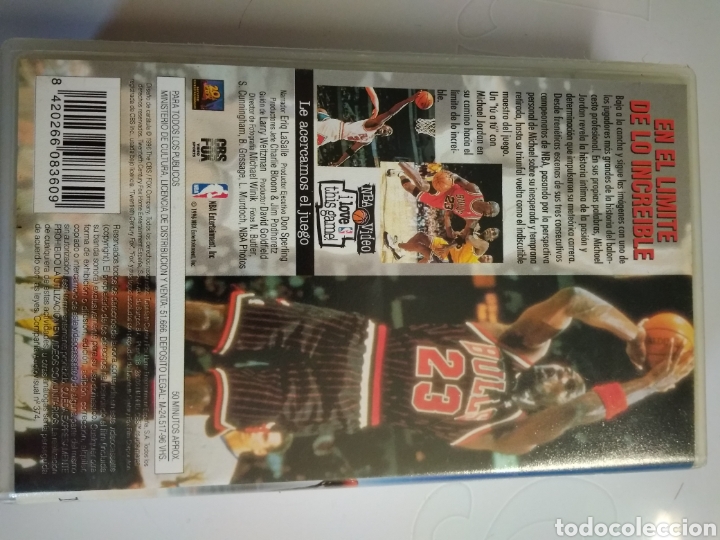 Coleccionismo deportivo: Cinta de Vidio de Michael Jordan - Foto 3