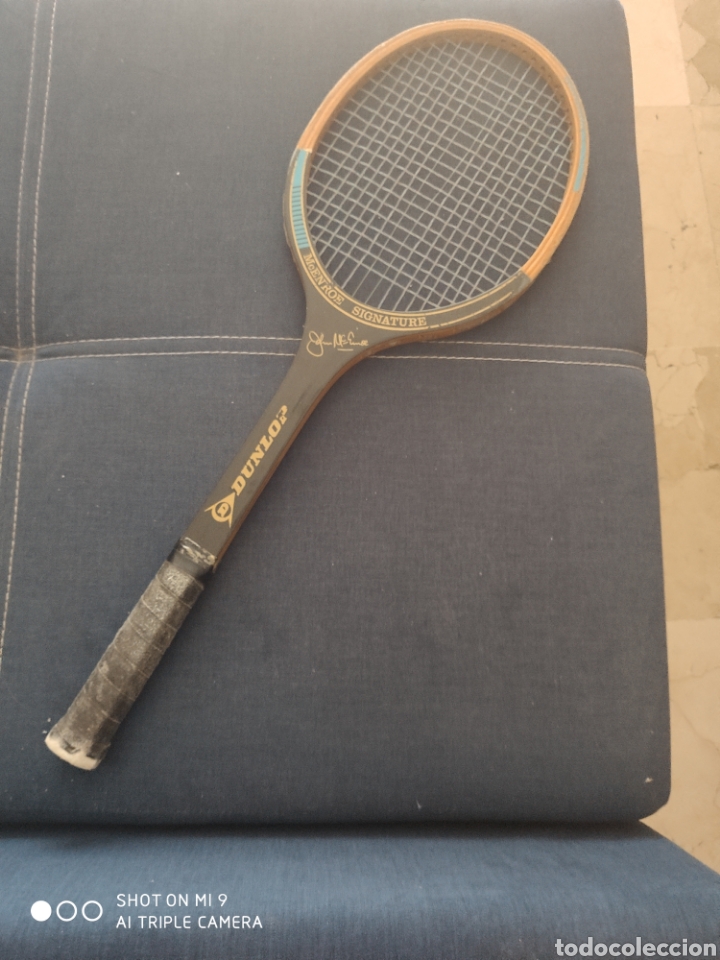 Rare Raquette Vintage Dunlop Mach V Mid-Size – Le summum de l'ère du bois (Années 80) - Collection