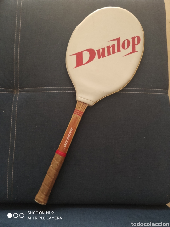 Collezionismo sportivo: RAQUETA MADERA VINTAGE DUNLOP MAXPLY JUNIOR.