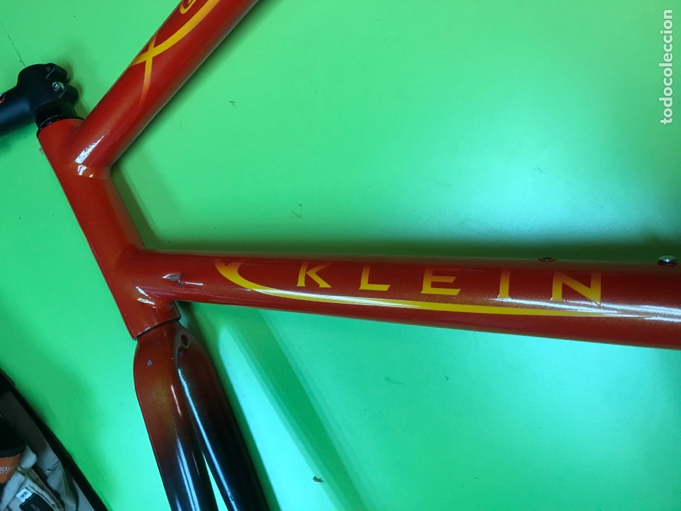 Coleccionismo deportivo: Cuadro bici Klein Q Carbon Team - Foto 6