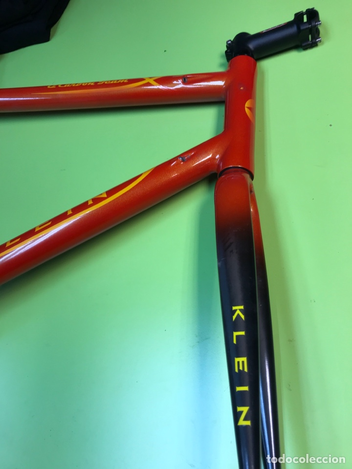 Coleccionismo deportivo: Cuadro bici Klein Q Carbon Team - Foto 17