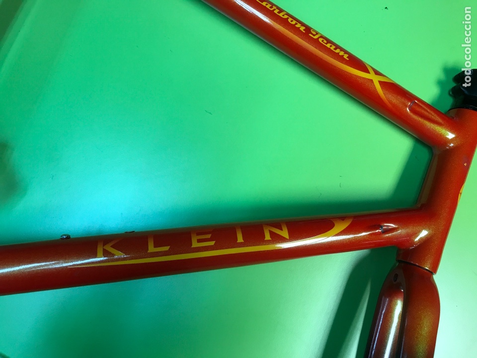 Coleccionismo deportivo: Cuadro bici Klein Q Carbon Team - Foto 18