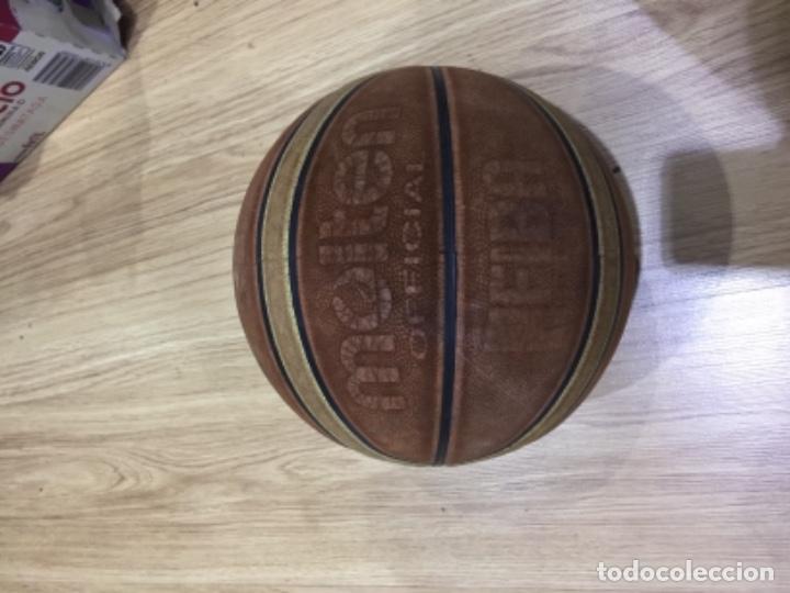 Coleccionismo deportivo: Bal&oacute;n de baloncesto molten oficial - Foto 1