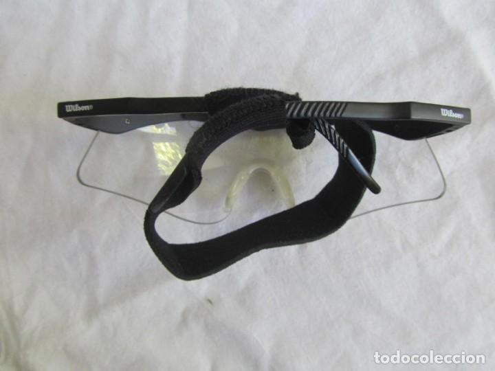 Coleccionismo deportivo: Gafas protectoras para jugar a Squash, marca Wilson - Foto 4