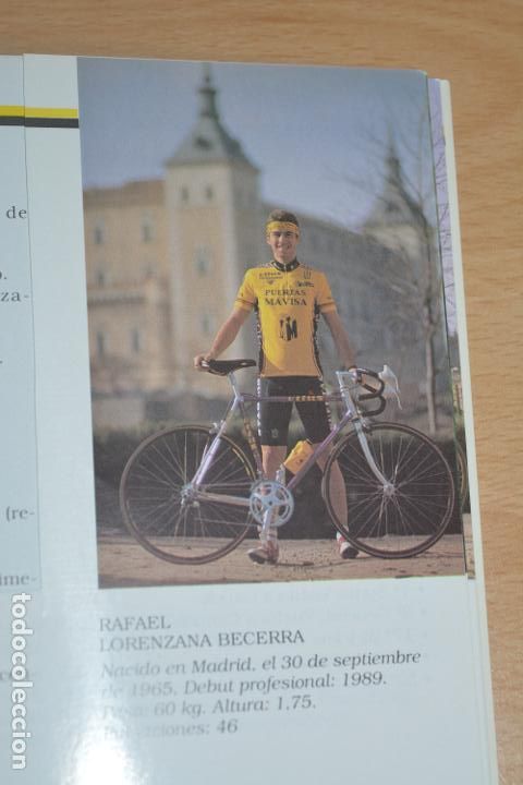 Collectionnisme sportif: FOTO RECORTADA DEL CICLISTA MIGUEL ANGEL IGLESIAS (PUERTAS MAVISA)