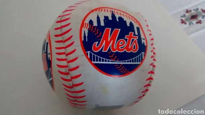 Coleccionismo deportivo: PELOTA DE BEISBOL METS - Foto 1