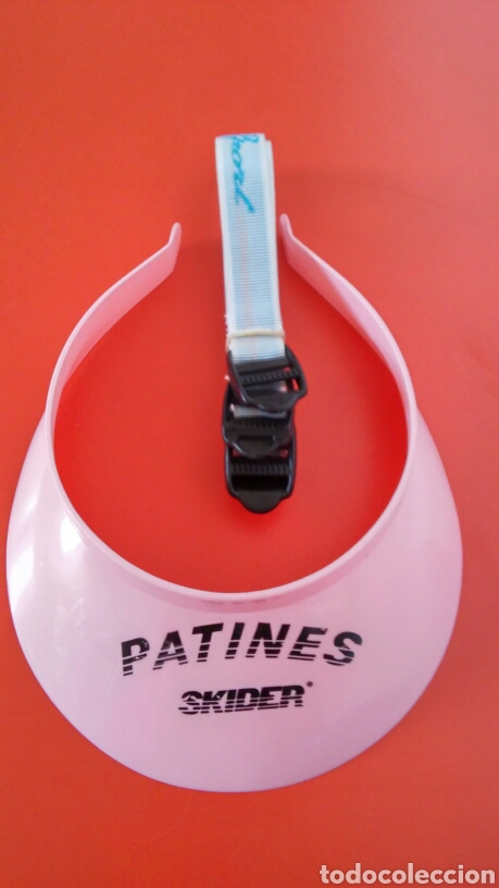 Collezionismo sportivo: JUEGO DE CORREAS PARA PATINES 4 RUEDAS Y VISERA PUBLICIDAD.CODIMEX-RENTER&Iacute;A 90S.NUEVO.