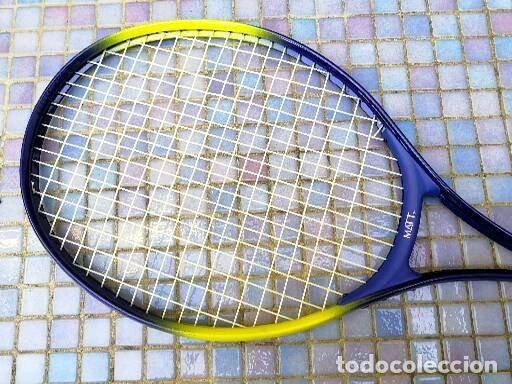 Coleccionismo deportivo: RAQUETA DE TENIS -USADA- MARCA MATT - Foto 6