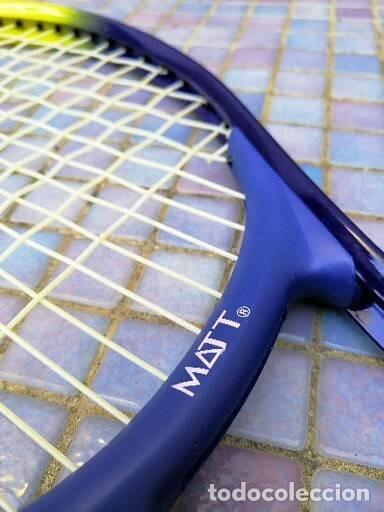 Coleccionismo deportivo: RAQUETA DE TENIS -USADA- MARCA MATT - Foto 7
