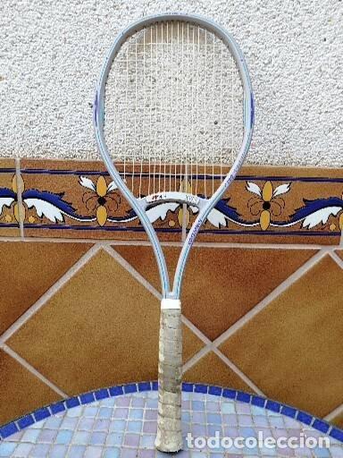 Coleccionismo deportivo: RAQUETA DE TENIS -USADA- MARCA ROSSIGNOL - Foto 2