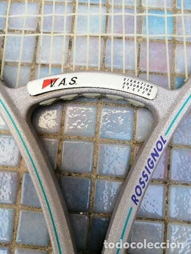 Coleccionismo deportivo: RAQUETA DE TENIS -USADA- MARCA ROSSIGNOL - Foto 4
