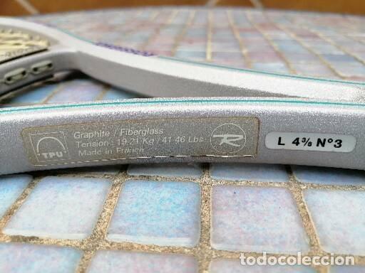 Coleccionismo deportivo: RAQUETA DE TENIS -USADA- MARCA ROSSIGNOL - Foto 10