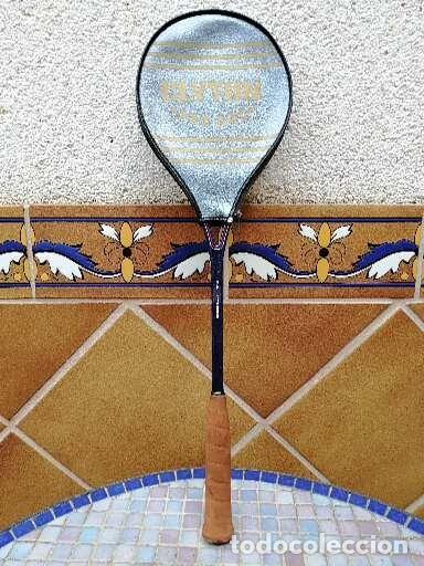 Coleccionismo deportivo: RAQUETA DE SQUASH -USADA- MARCA CLYTON - Foto 3