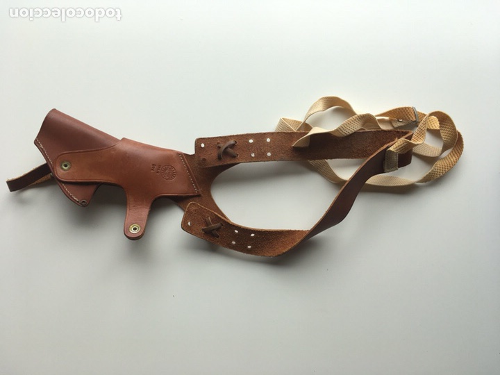 Coleccionismo deportivo: Funda sobaquera revolver - Foto 2