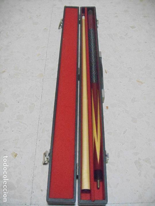 Coleccionismo deportivo: TACO BILLAR DESMONTABLE - EN CAJA PROTECTORA - Foto 1