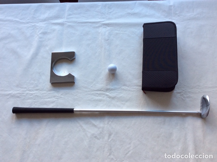Coleccionismo deportivo: Putter desmontable con estuche - Foto 4