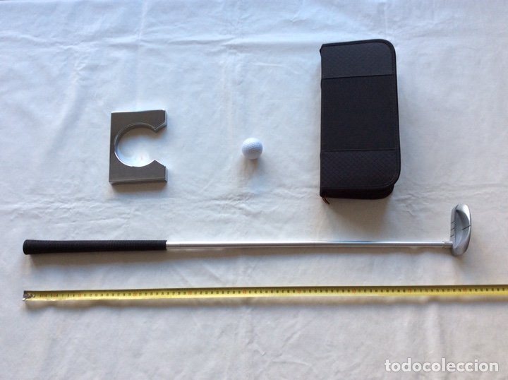 Coleccionismo deportivo: Putter desmontable con estuche - Foto 11