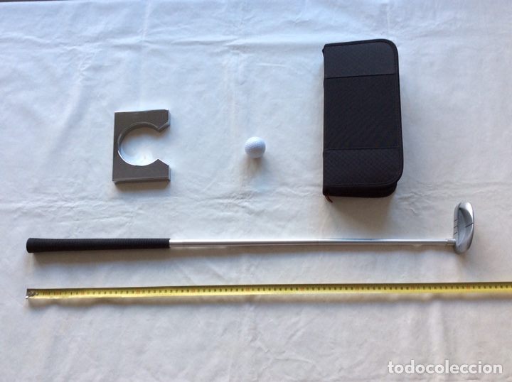 Coleccionismo deportivo: Putter desmontable con estuche - Foto 1