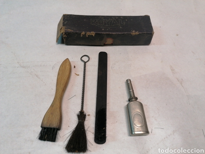 Coleccionismo deportivo: Conjunto limpieza armas - Foto 1
