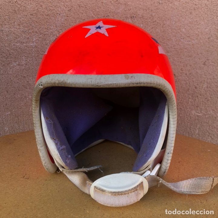 Coleccionismo deportivo: CASCO ESQUI A&Ntilde;OS 60 - Foto 4