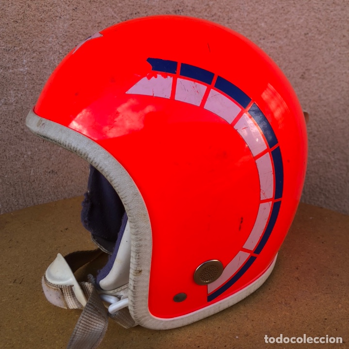 Coleccionismo deportivo: CASCO ESQUI A&Ntilde;OS 60 - Foto 1
