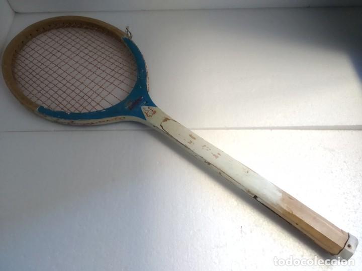 Coleccionismo deportivo: 4 RAQUETAS ANTIGUAS - Foto 4