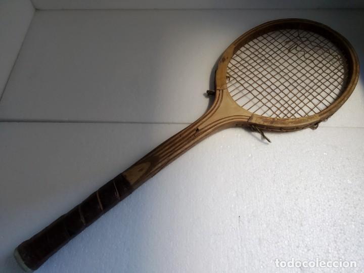 Coleccionismo deportivo: 4 RAQUETAS ANTIGUAS - Foto 9
