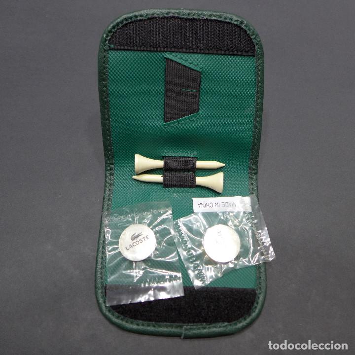 Coleccionismo deportivo: ESTUCHE LACOSTE DE UTILES DE GOLF - Foto 3