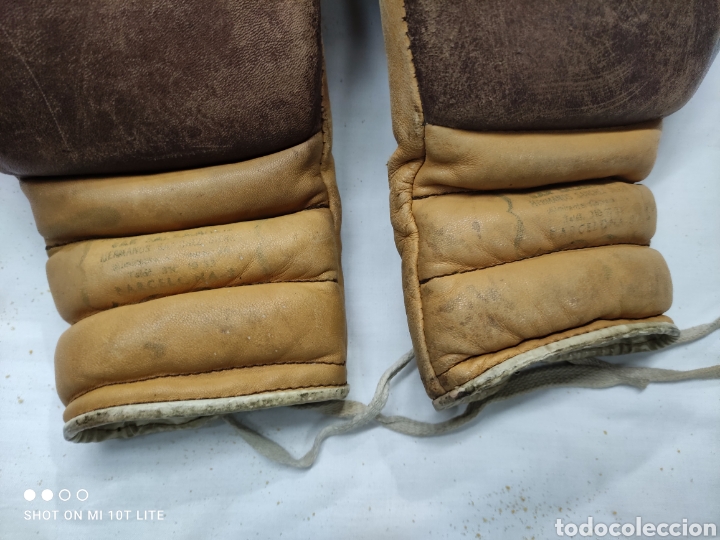 Coleccionismo deportivo: Guantes de boxeo antiguos - Foto 9