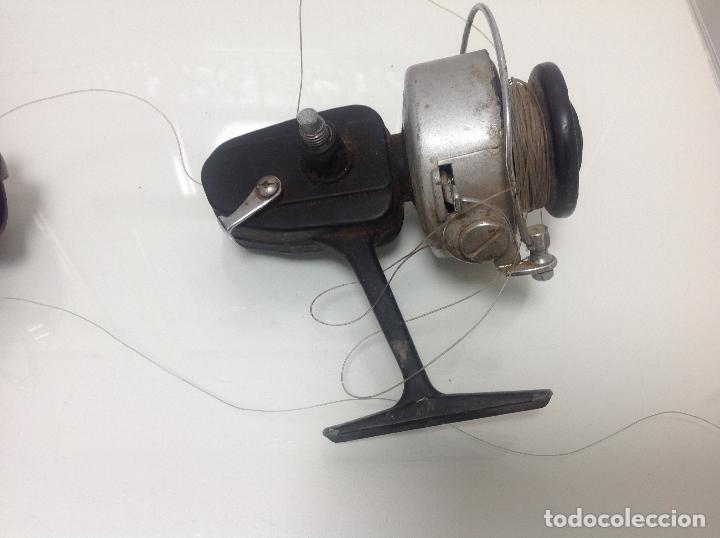 Coleccionismo deportivo: Antiguo carrete de pesca TEBCO 74 - Foto 3