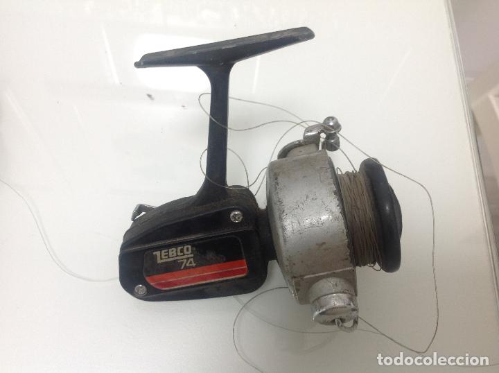 Coleccionismo deportivo: Antiguo carrete de pesca TEBCO 74 - Foto 4