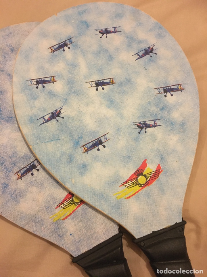 Coleccionismo deportivo: Palas Ping- Pong ej&eacute;rcito del aire - Foto 5