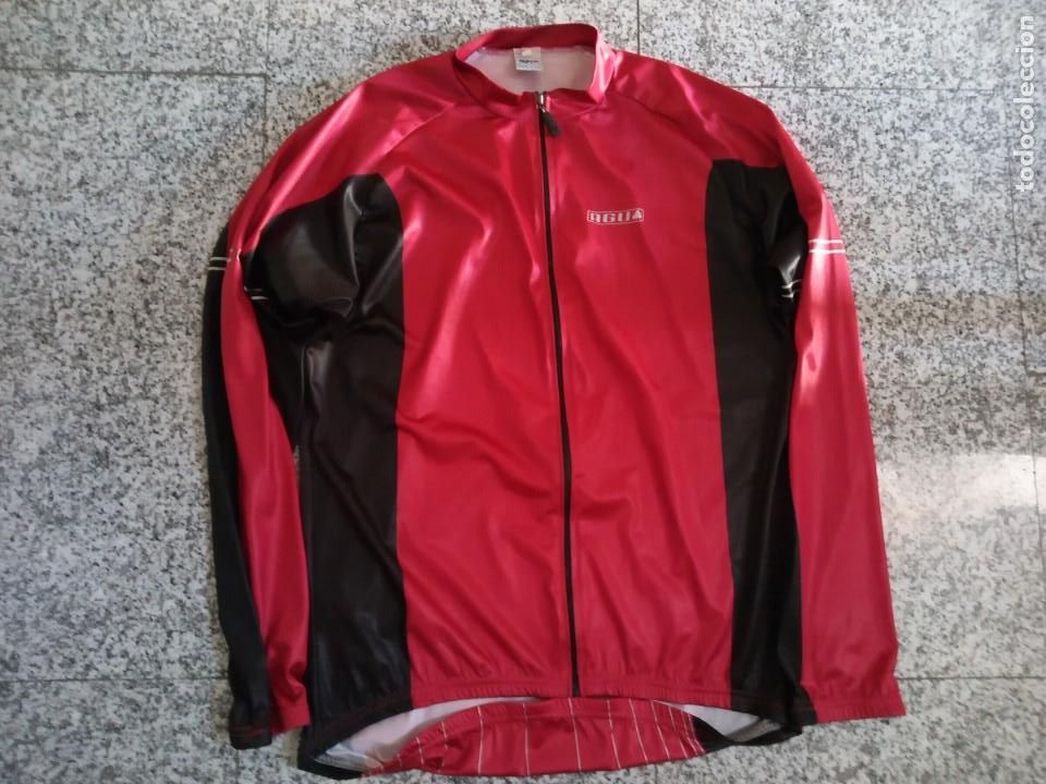 Coleccionismo deportivo: Maillot manga larga ciclismo Agu M