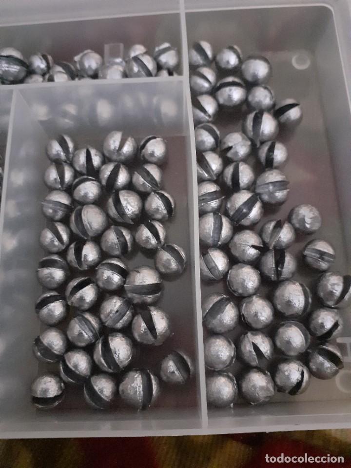 Colecionismo desportivo: Plomos bolitas para pesca de corcheo (GRAN STOCK)