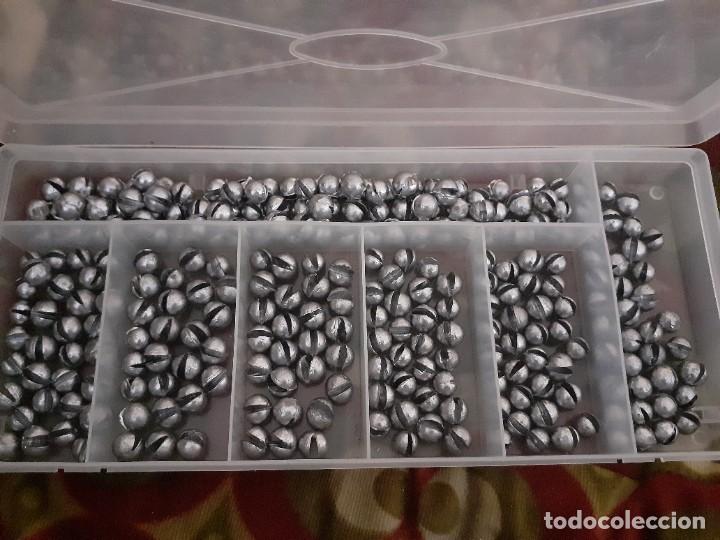 Colecionismo desportivo: Plomos bolitas para pesca de corcheo 2/3/4/7/10 gramos GRAN STOCK