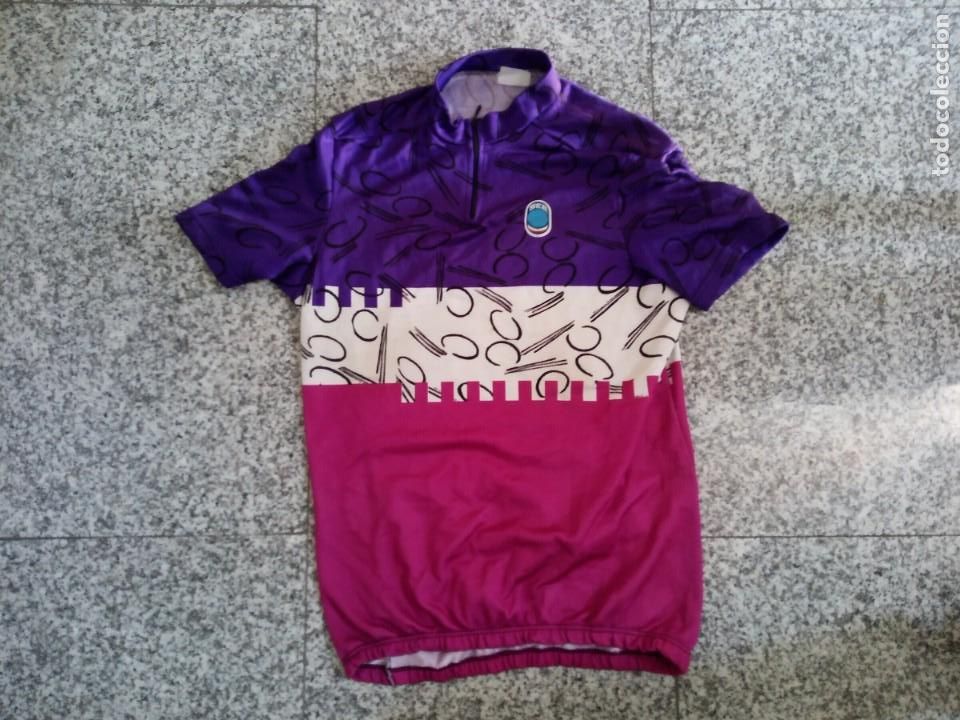 Coleccionismo deportivo: Maillot ciclismo Vintage SEB