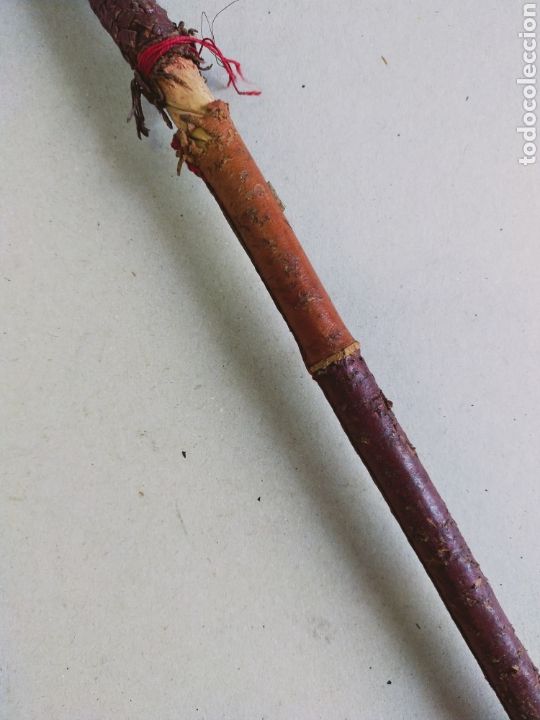 Coleccionismo deportivo: FUSTA DE MADERA Y CUERO - Foto 3
