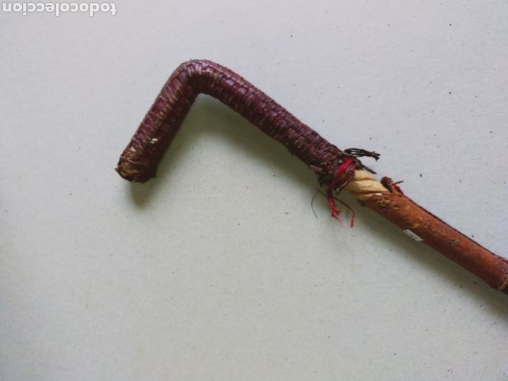 Coleccionismo deportivo: FUSTA DE MADERA Y CUERO - Foto 6