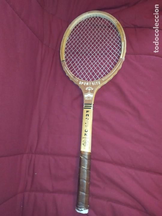 Collezionismo sportivo: RAQUETA FRONTON HH SPORTRITE MADERA VINTAGE COLECCI&Oacute;N ANTIGUA BUEN ESTADO