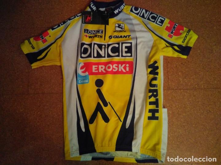 Coleccionismo deportivo: Maillot de la Once - Foto 1