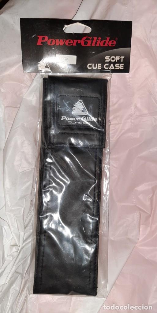 Coleccionismo deportivo: POWERGLIDE SOFT CUE CASE POWER GLIDE FUNDA TACO BILLAR - Foto 1